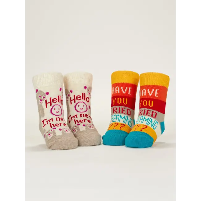 Baby Socks - Hello I'm New Here/ Have You Ever Tried Screaming???