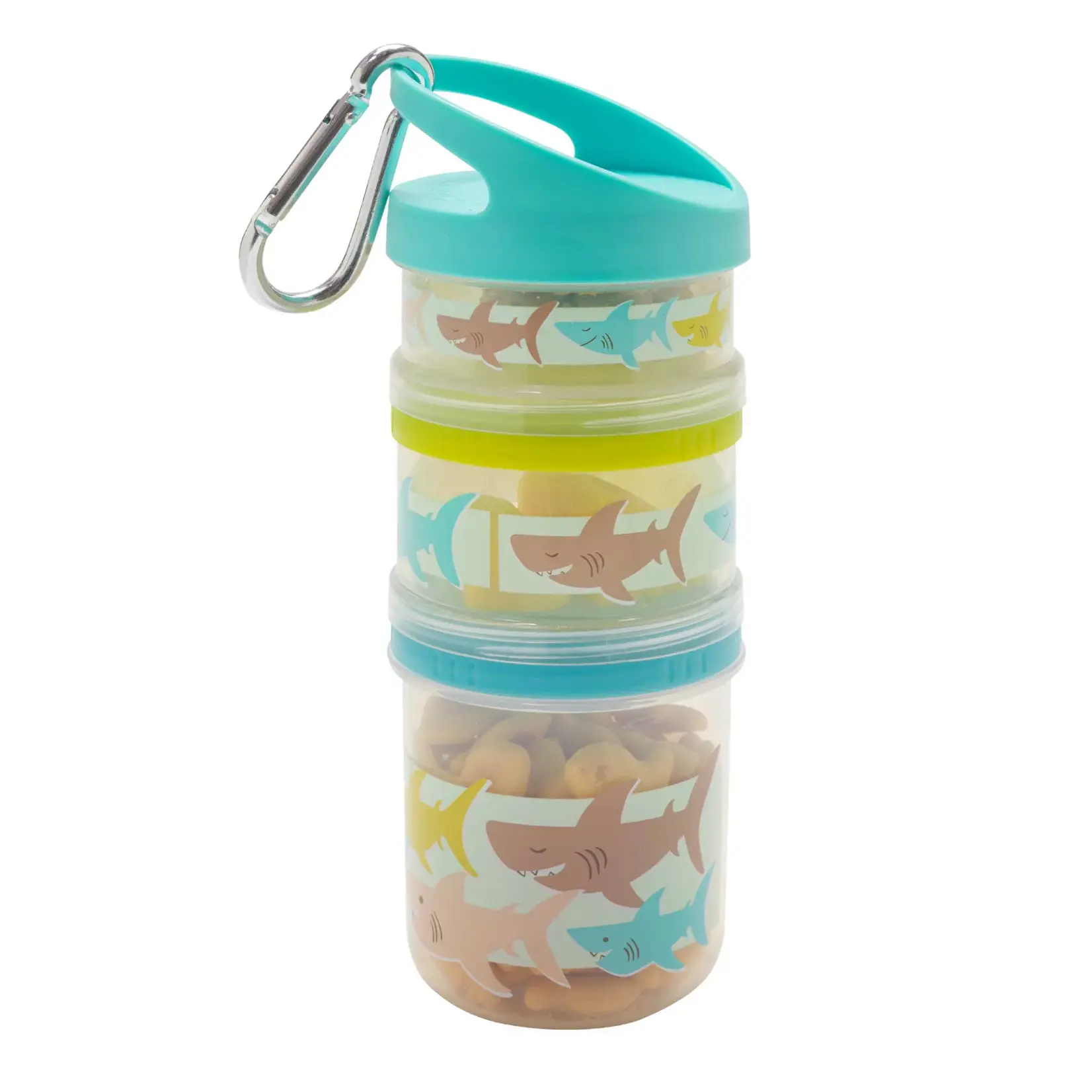 Twist & Snack Stacker -  Smiley Shark