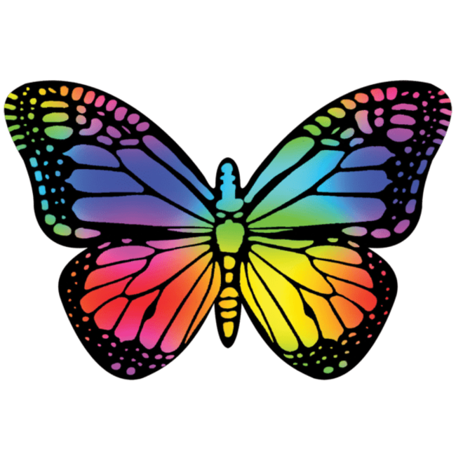 Scratch Art Butterflies