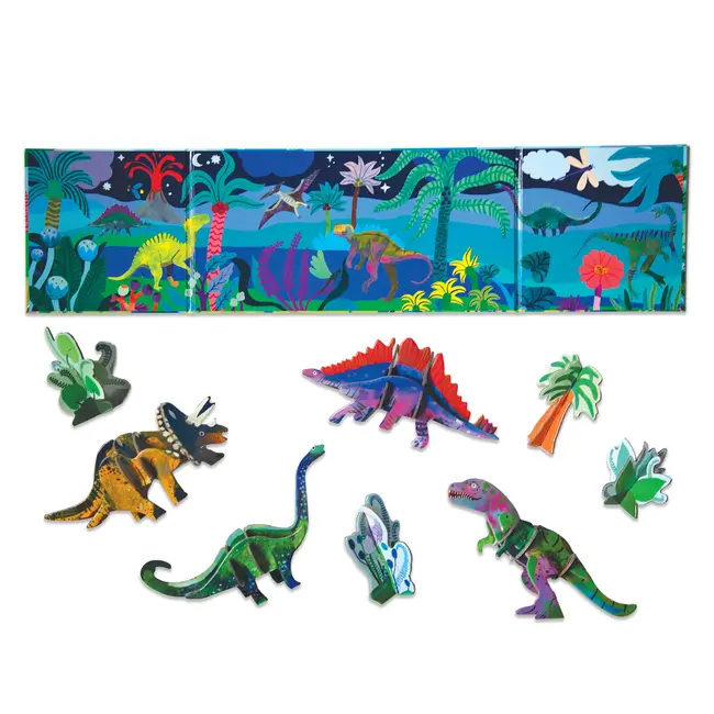 Dino 3D Glow in the Dark Play Set
