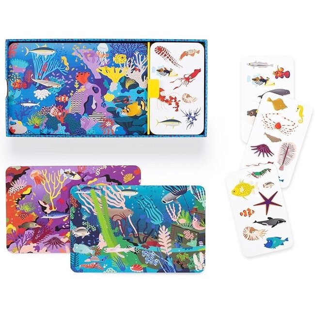 Who's Hiding in the Ocean Matching Game