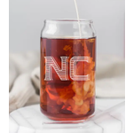 NC Beer Can Glass