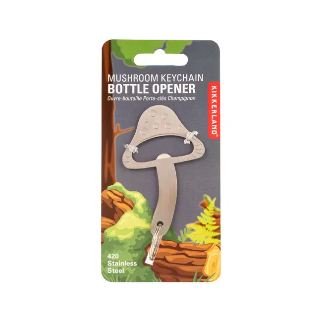 Mushroom Keychain Bottle Opener