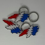 Savannah Bridges NC Lightning Bolt Keychain