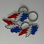 Savannah Bridges NC Lightning Bolt Keychain