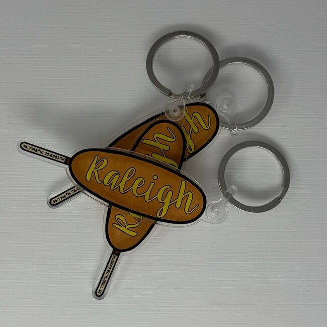 Savannah Bridges Raleigh Corndog Keychain