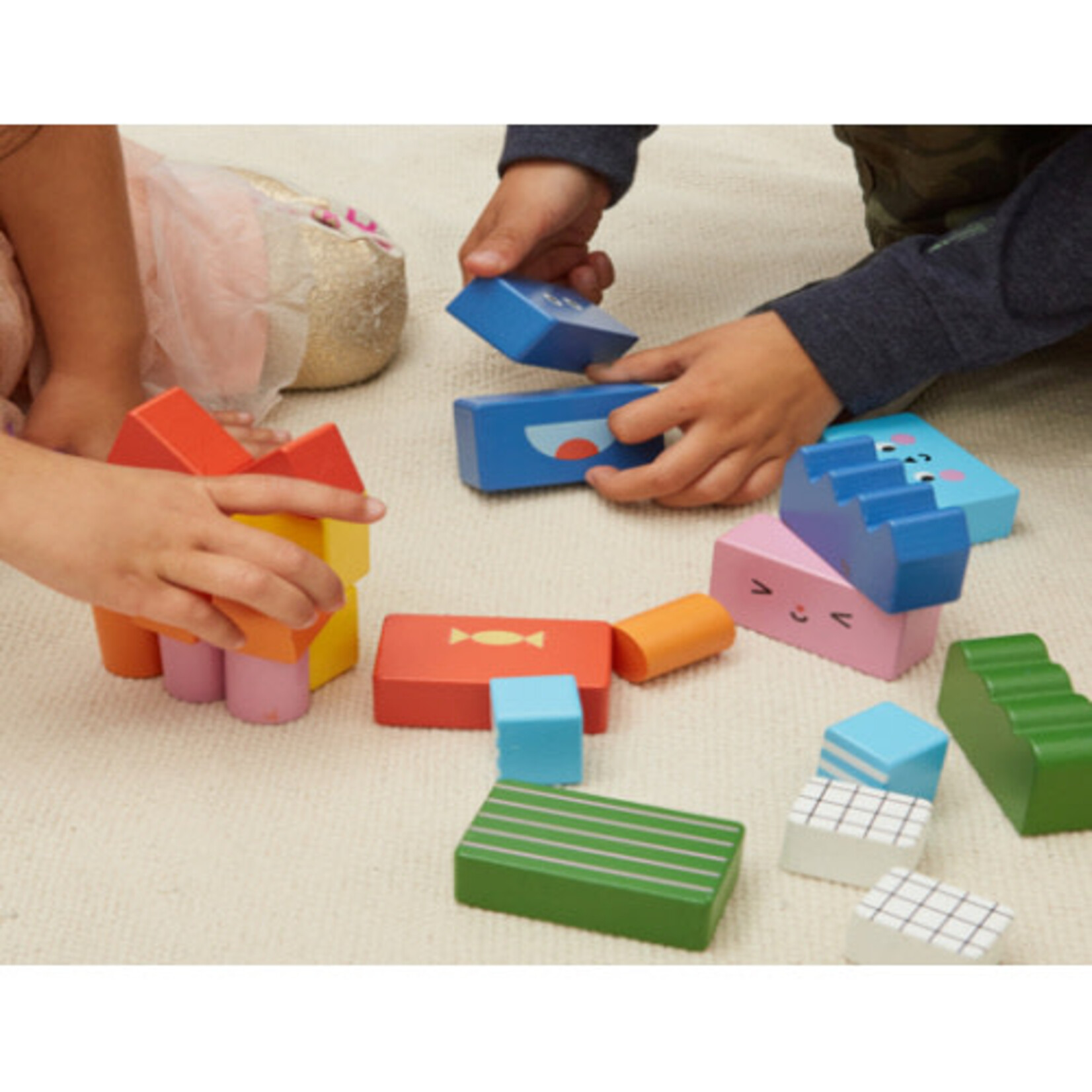 Stack + Mix Wooden Building Blocks