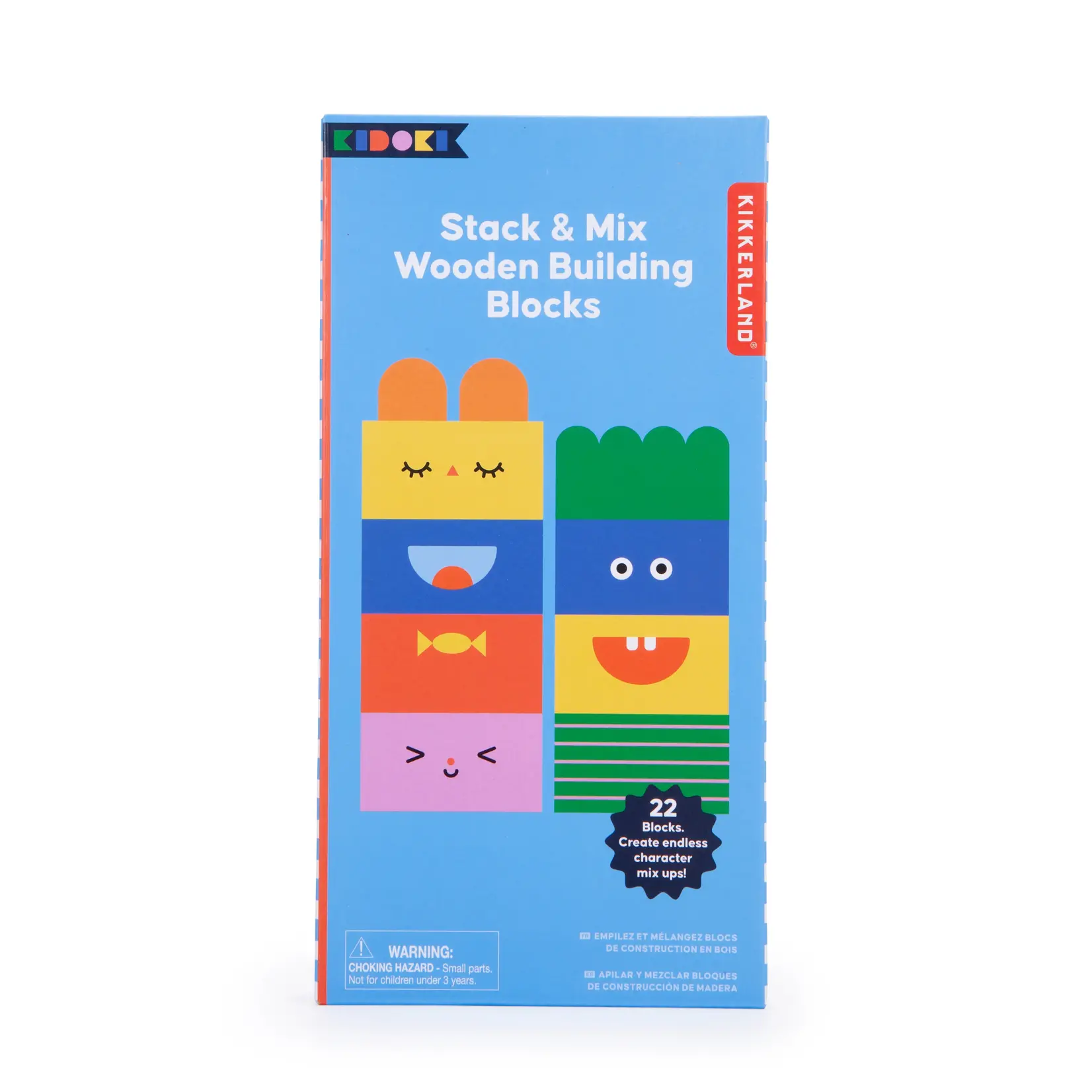 Stack + Mix Wooden Building Blocks