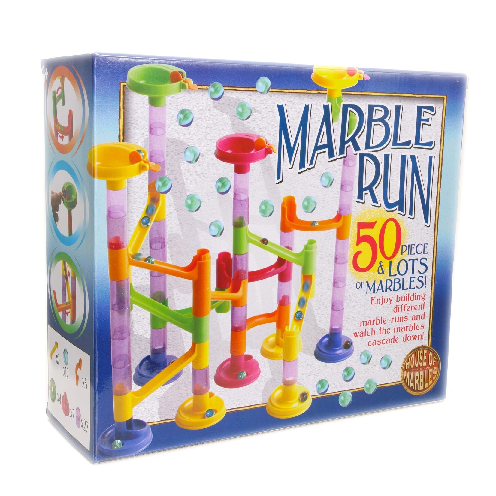 50-Piece Marble Run