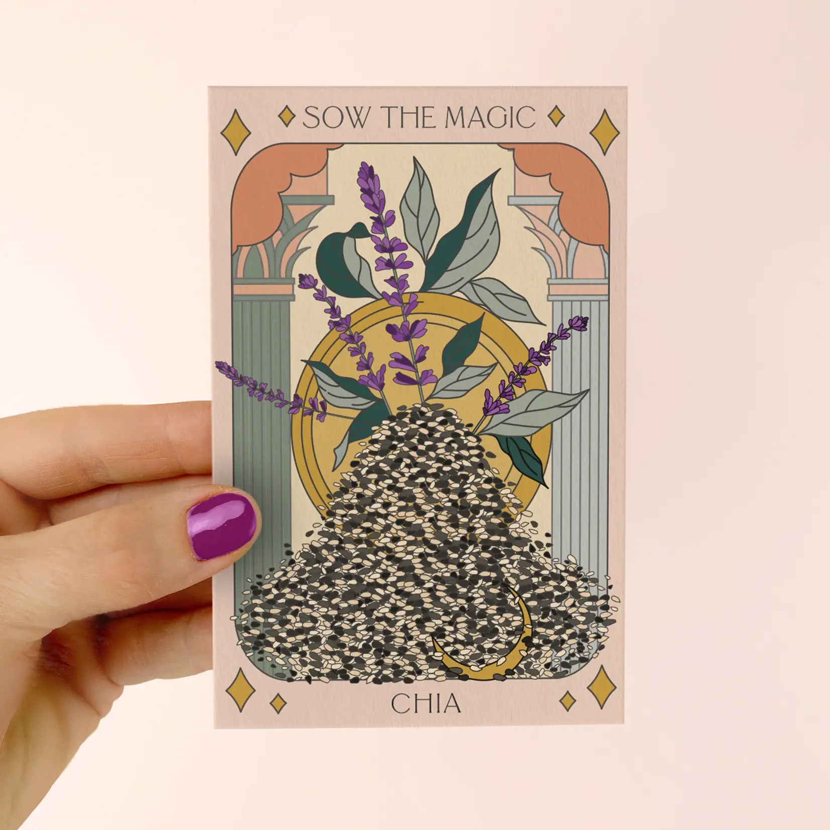 Tarot Garden + Gift Seed Packet - Chia Seed