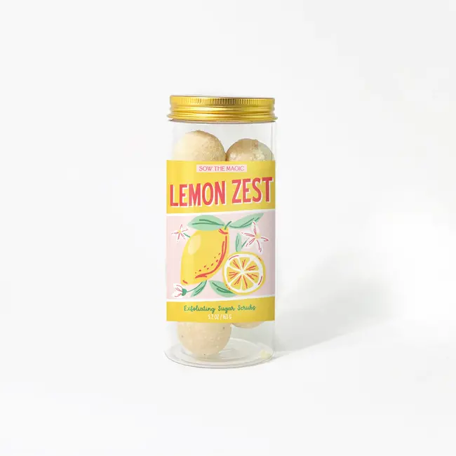 Sow the Magic Lemon Zest Exfoliating Sugar Scrub