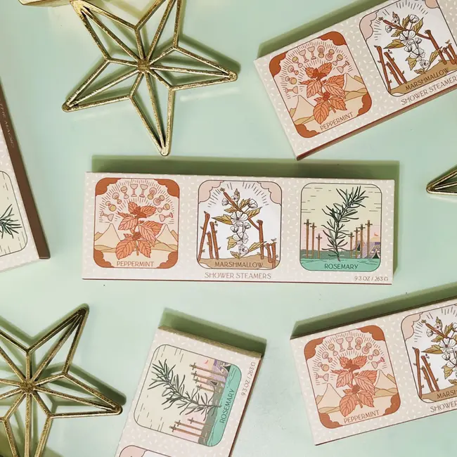 Sow the Magic Shower Steamer Set Limited Edition Tarot