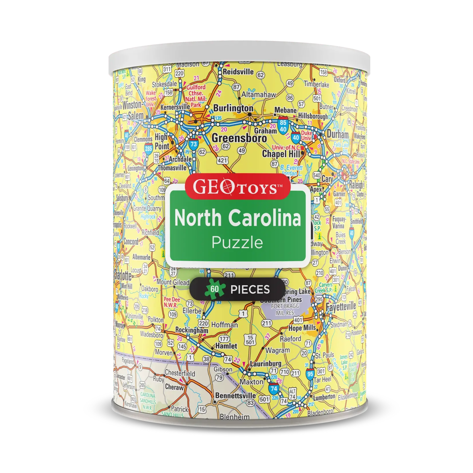Magnetic Puzzle - North Carolina