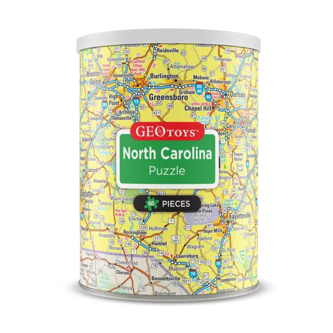 Magnetic Puzzle - North Carolina
