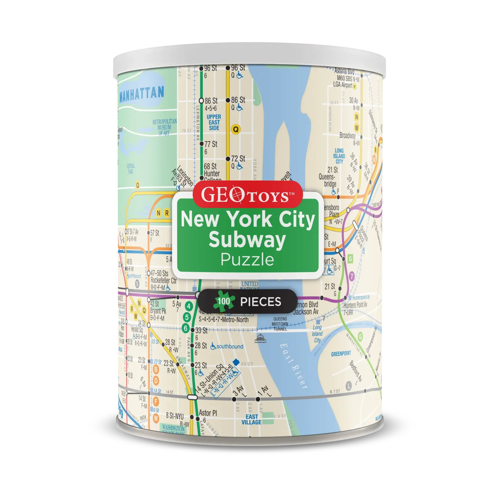 Magnetic Puzzle - New York Subway