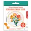 Mini Cross Stitch Embroidery Kit - Flowers