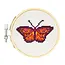 Mini Cross Stitch Embroidery Kit - Butterfly