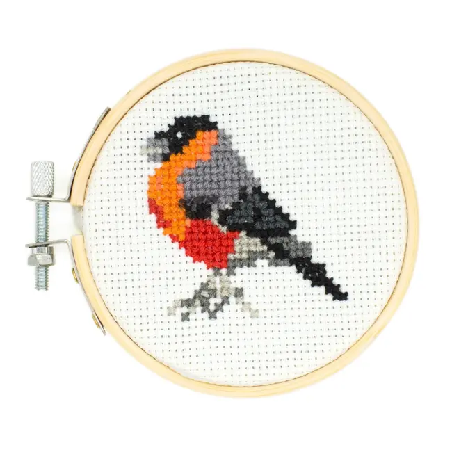 Mini Cross Stitch Embroidery Kit - Bird