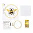 Mini Cross Stitch Embroidery Kit - Bee