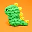 The Woobles Woobles Beginner Crochet Kit - Fred Dinosaur