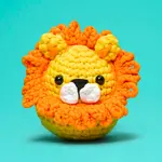 Woobles Beginner Crochet Kit - Sebastian Lion