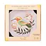 Jewelry Dish & Stud Earring Set - Hummingbird/Lavender