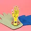 Key Fob - Palmistry (Yellow)