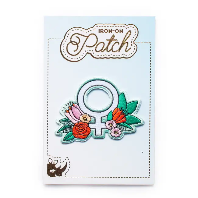Iron-On Patch - Fem Flowers