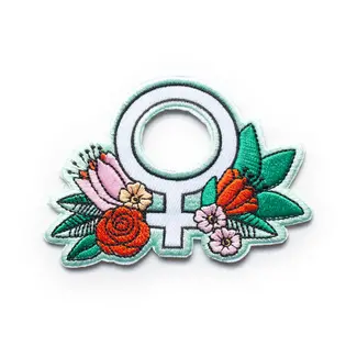 Iron-On Patch - Fem Flowers