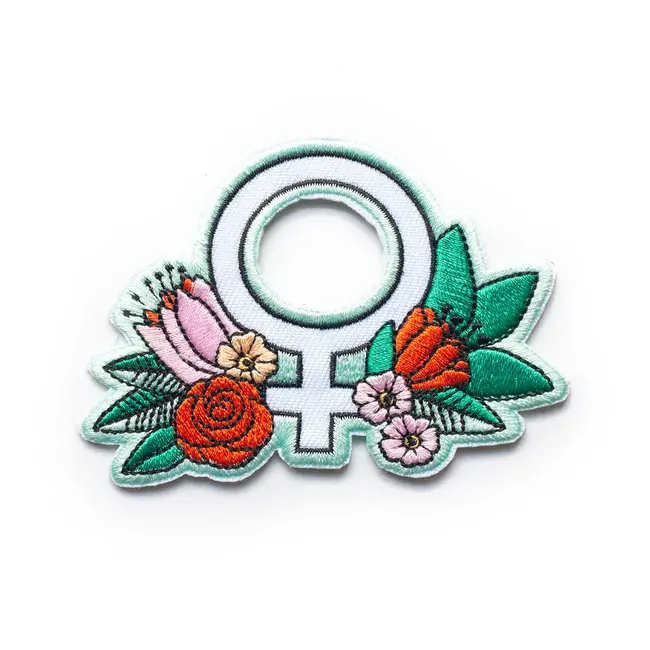 Iron-On Patch - Fem Flowers