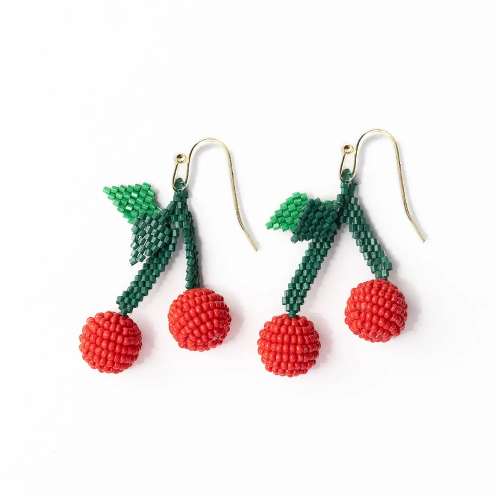 Lottie Dangle Luxe Cherry Earrings