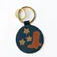 Kelsey Seed Bead Key Ring - Navy Boot