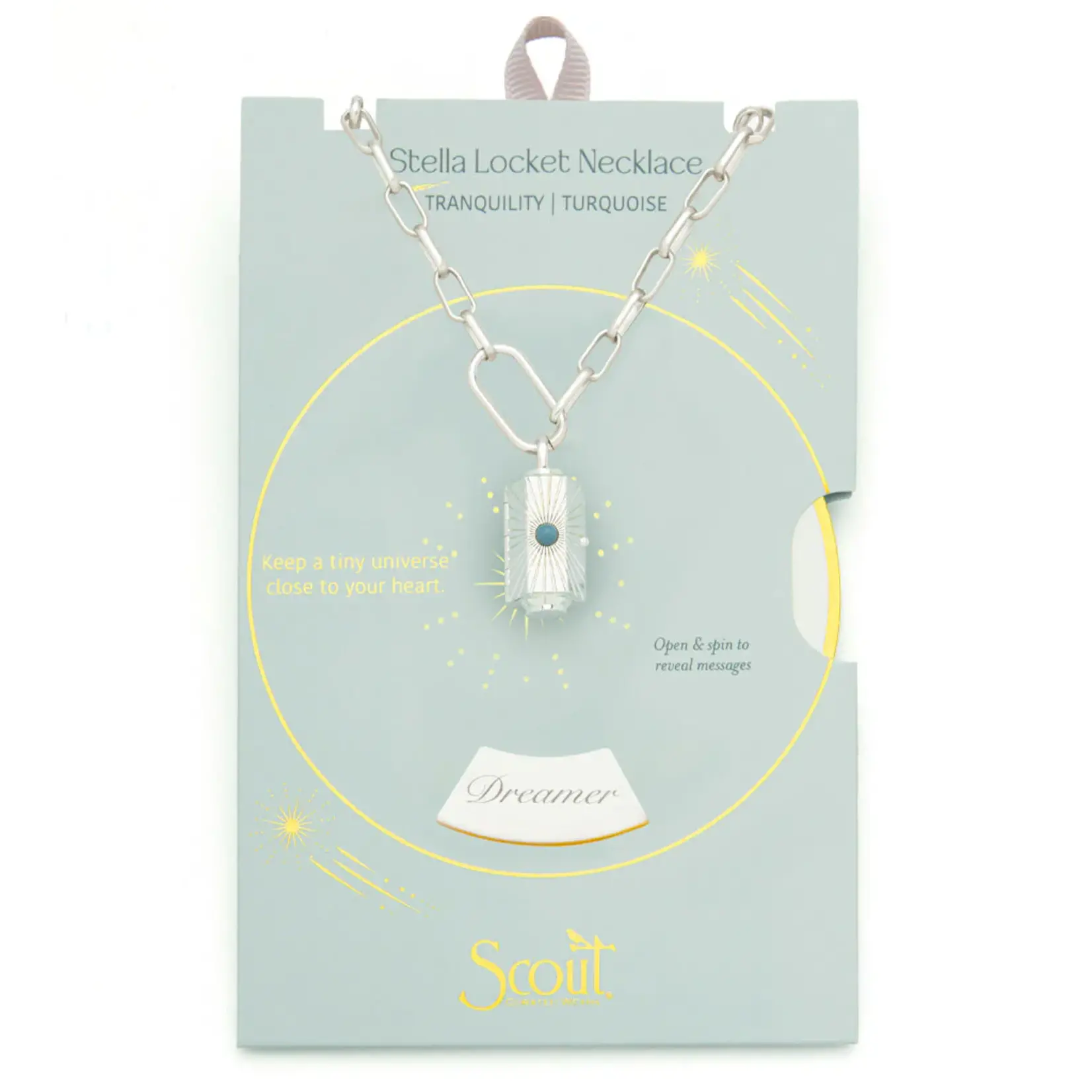 Stella Locket Necklace - Tranquility