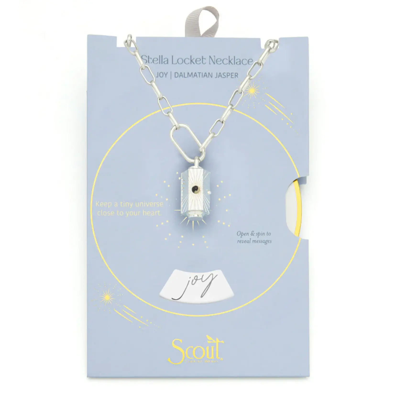 Stella Locket Necklace - Joy