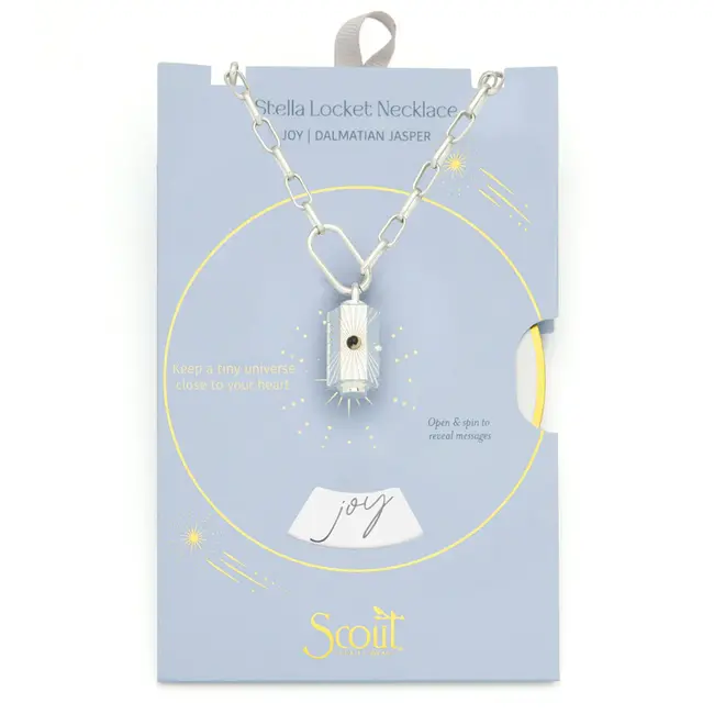 Stella Locket Necklace - Joy