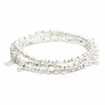 Metal Wrap Classic Teardrop - Silver