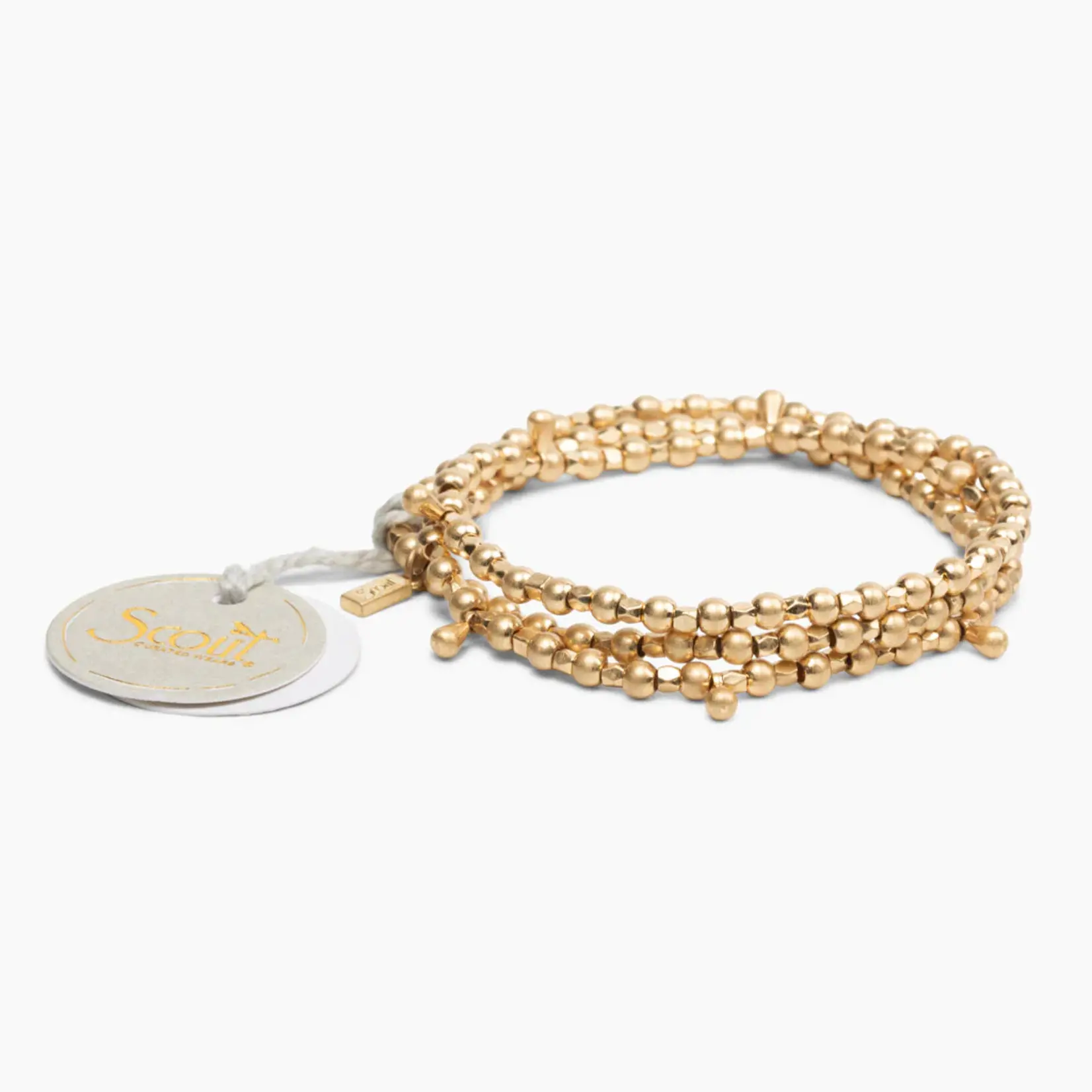 Metal Wrap Classic Teardrop - Gold