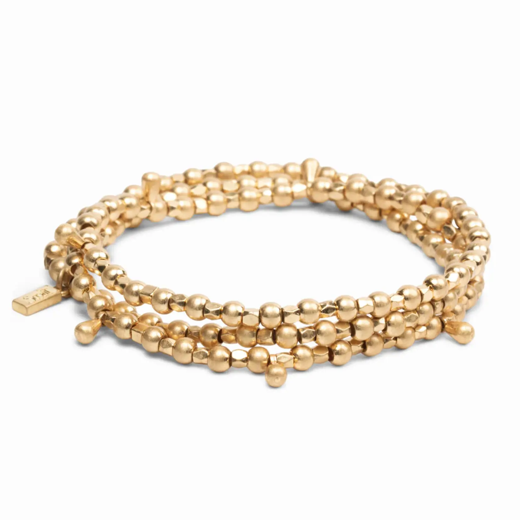 Metal Wrap Classic Teardrop - Gold