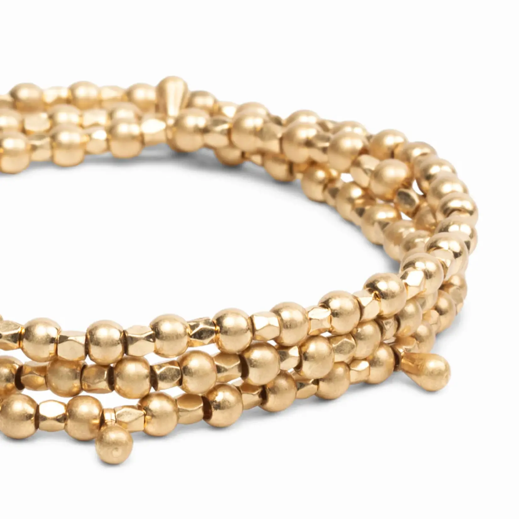 Metal Wrap Classic Teardrop - Gold