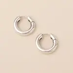 Refined Earrings Stellar Hoop - Silver