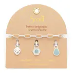 Interchangeable Charm Bracelet - Amazonite