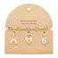 Interchangeable Charm Bracelet - Blue Howlite