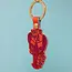 Key Fob - Lobster (Coral)
