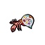 Iron-on Patch - Small Hermit Crab