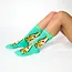 Yellow Owl Socks - Womens Top Chica (Small)