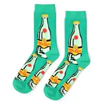 Yellow Owl Socks - Womens Top Chica (Small)