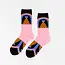 Yellow Owl Socks - Womens Pyramid (Small)