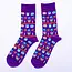 Yellow Owl Socks - Vintage Gamer (Large)