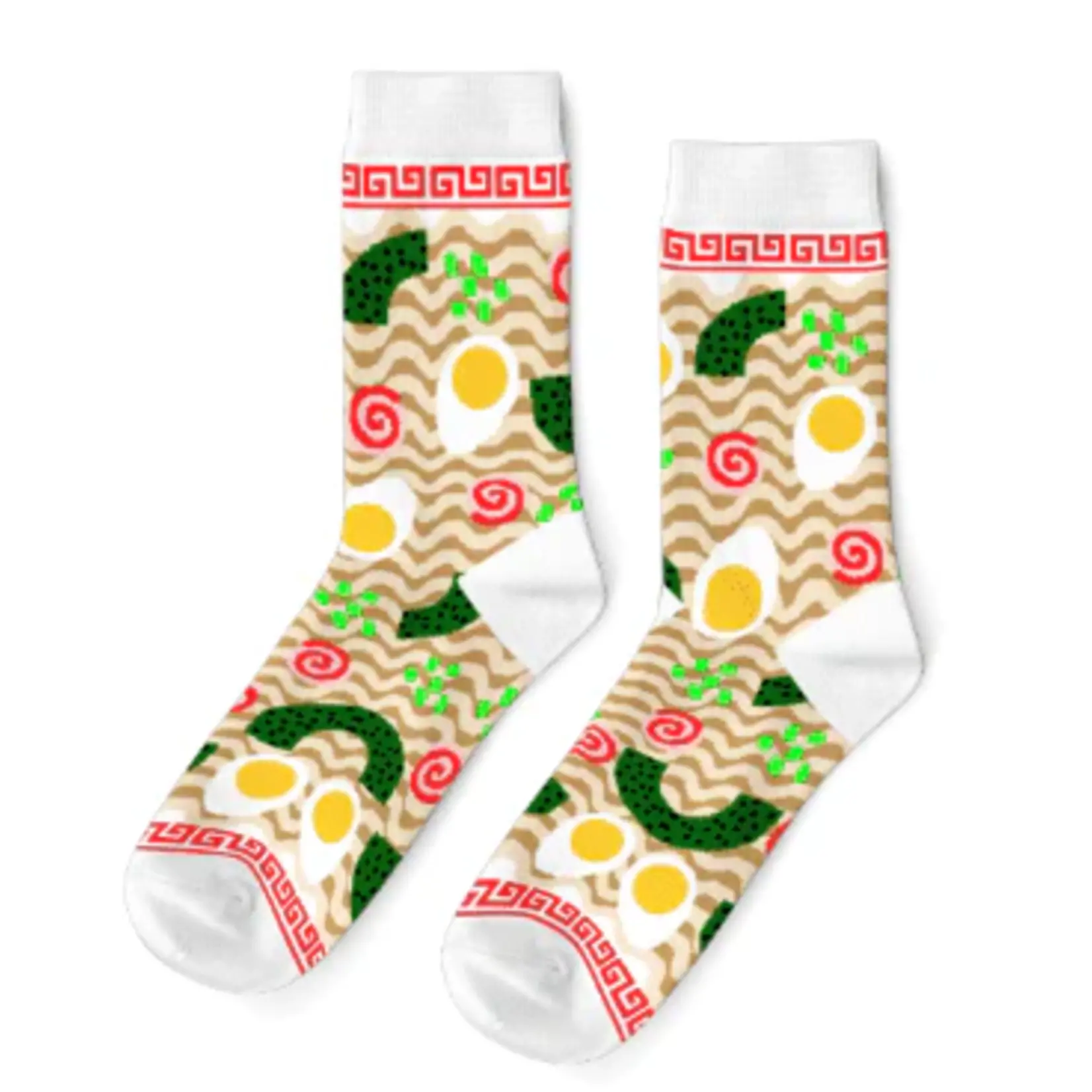 Yellow Owl Socks - Womens Ramen (Small)