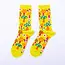 Yellow Owl Socks - Womens Mushroom (Small)